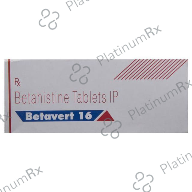 Betavert 16mg Tablet 10s