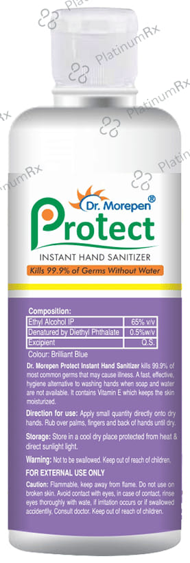 Dr. Morepen Protect Instant Hand Sanitizer Lavender 500 Sanitizer