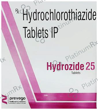 Hydrozide 25mg Tablet 10s