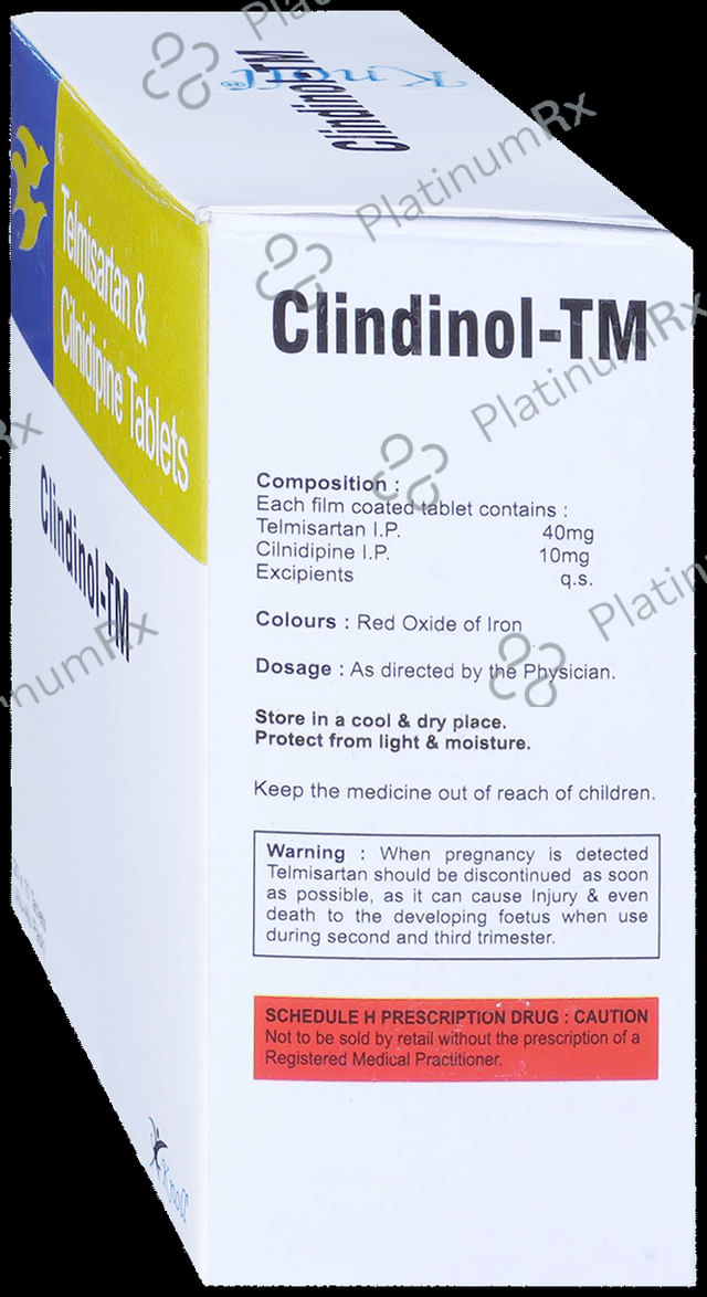 Clindinol TM 10/40mg Tablet 10s