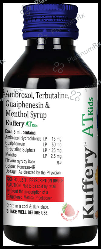 Kuffery AT Kids Syrup Alcohol Free 60ml