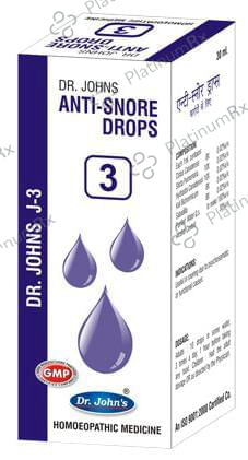 Dr. Johns J-3 Anti-Snore Drop
