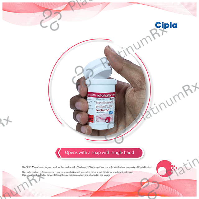 Budecort 200mcg Rotacap 30s