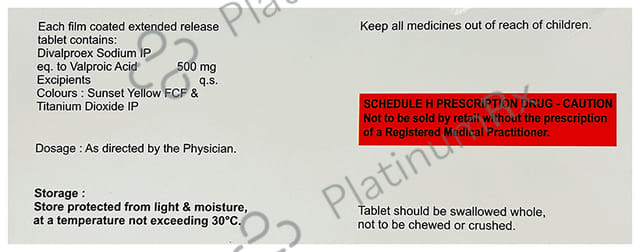 Divsys OD 500mg Tablet ER 10s