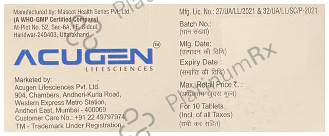 Bilared 20mg Tablet 10s