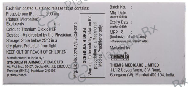 Gynarone SR 200 Tablet