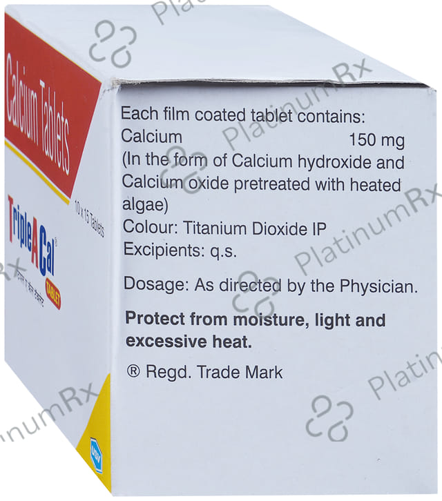 Triple A Cal 150mg Tablet 15s