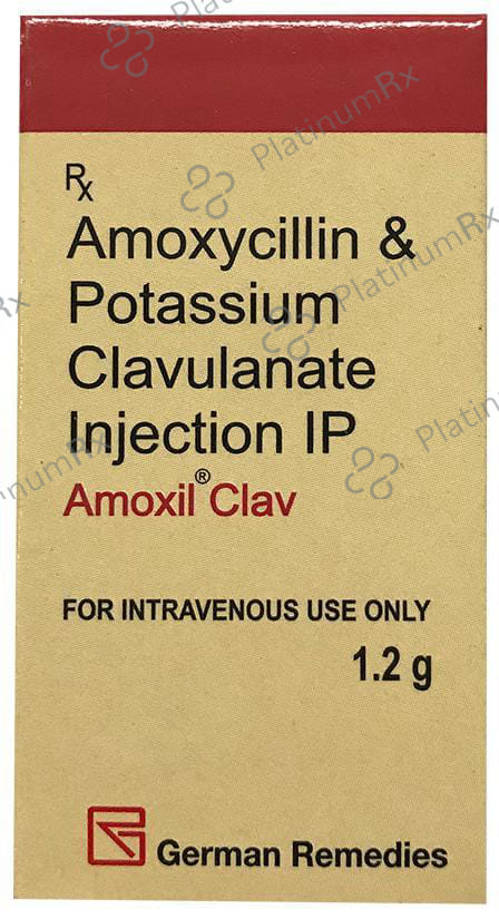 Amoxil Clav 1000/200mg Injection 1s