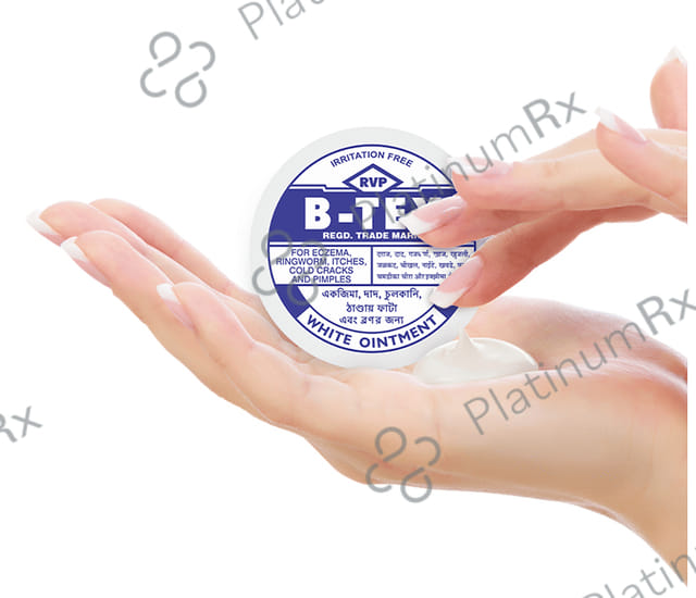 RVP B Tex White Ointment 14gm