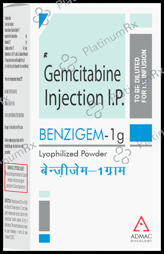 Benzigem 1000mg Injection 1s
