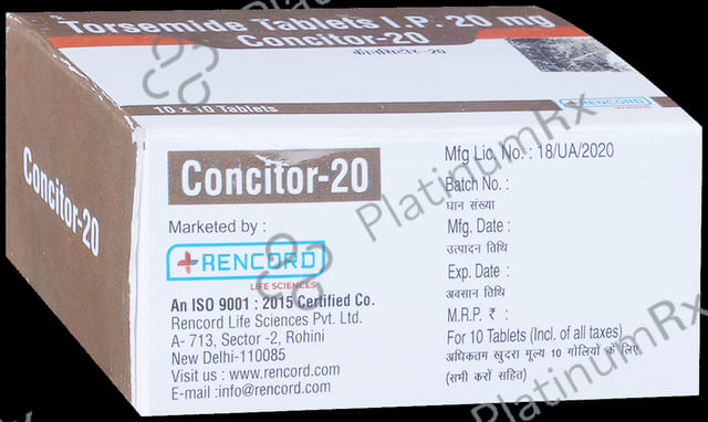 Concitor 20 Tablet