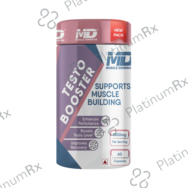 Muscle Dominator Testo Booster 1500mg Capsule
