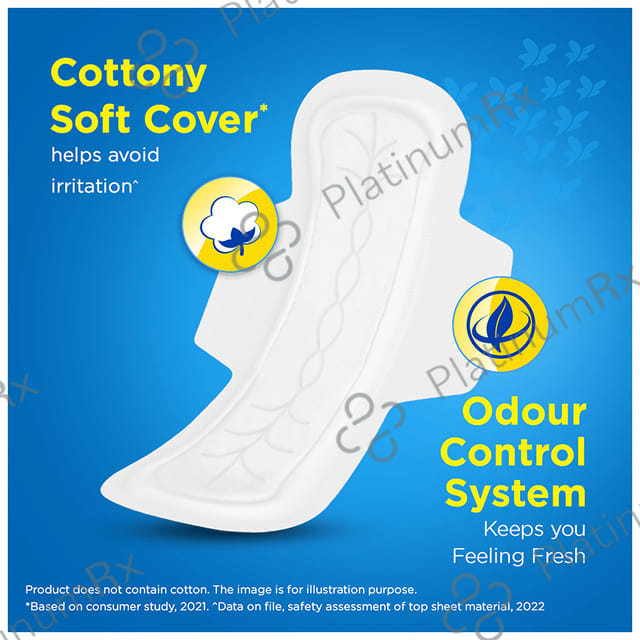 Stayfree Secure Cottony with Wings Size XL 18s