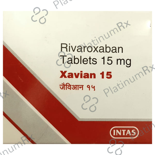 Xavian 15mg Tablet