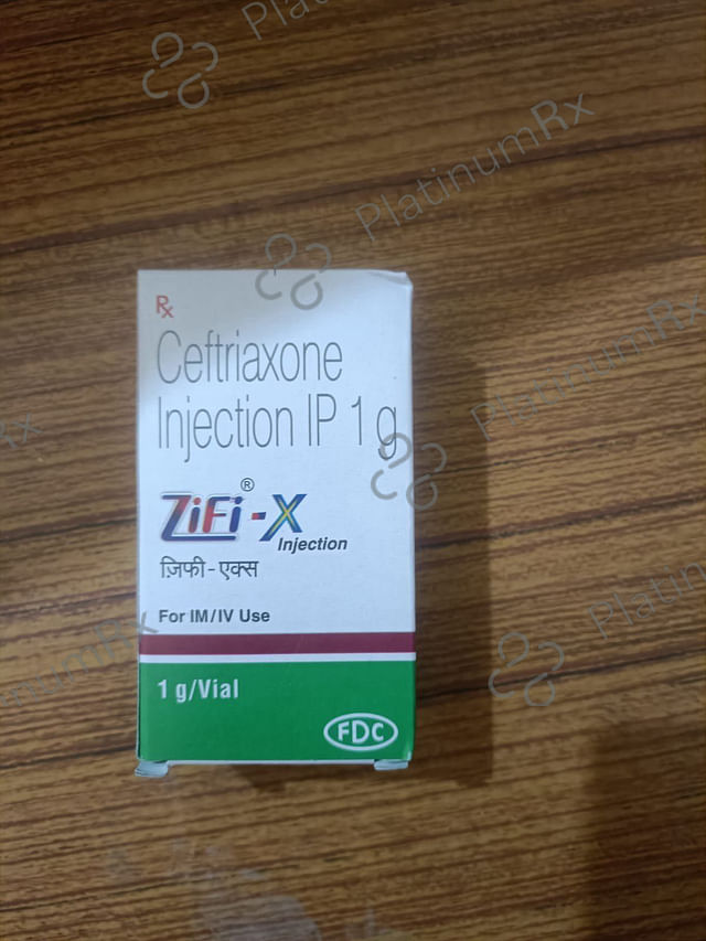 Zifi X 1000mg Injection 1s