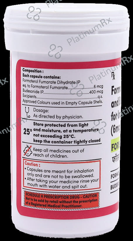 Forsonide 400/6mcg Capsule 30