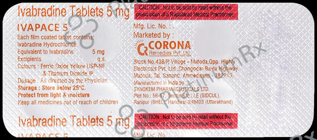 Ivapace 5mg Tablet 10s