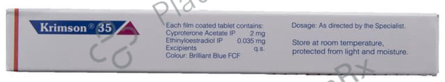 Krimson 2/0.035mg Tablet 21s
