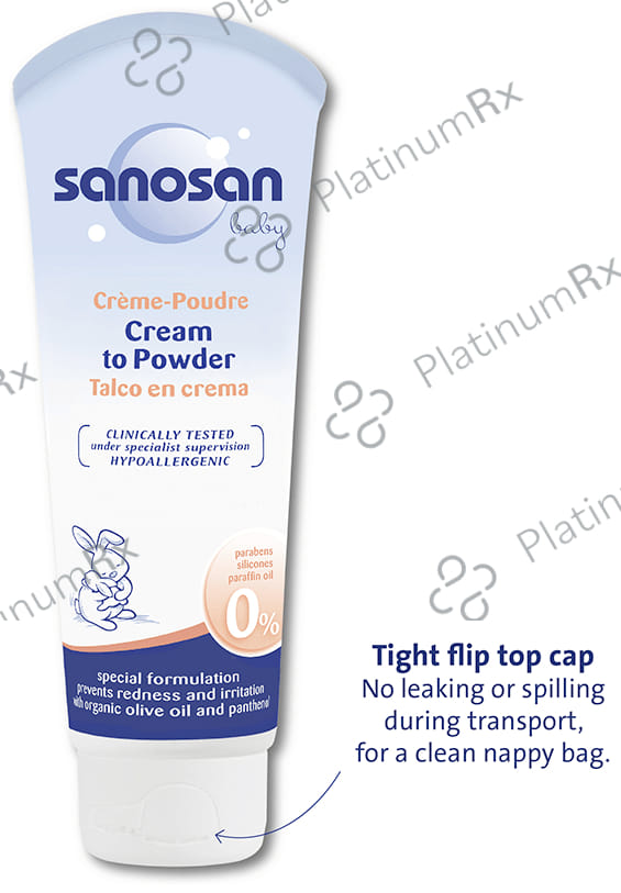 Sanosan Baby Cream to Powder 100ml