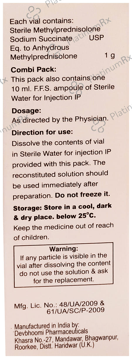 Mepred 1000mg Injection