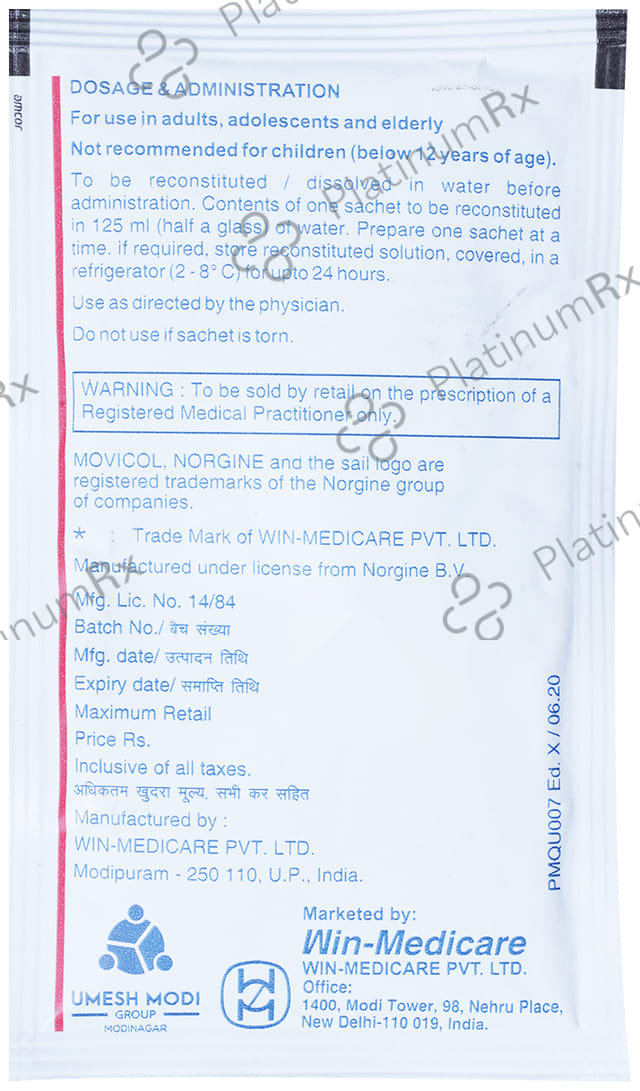 Movicol Powder For Oral Solution 13.81gm