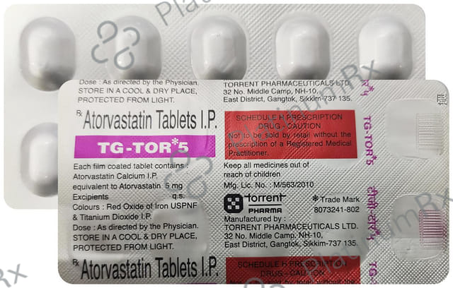 Tg-Tor 5 Tablet 10 tablets Tablet Unichem Laboratories Ltd