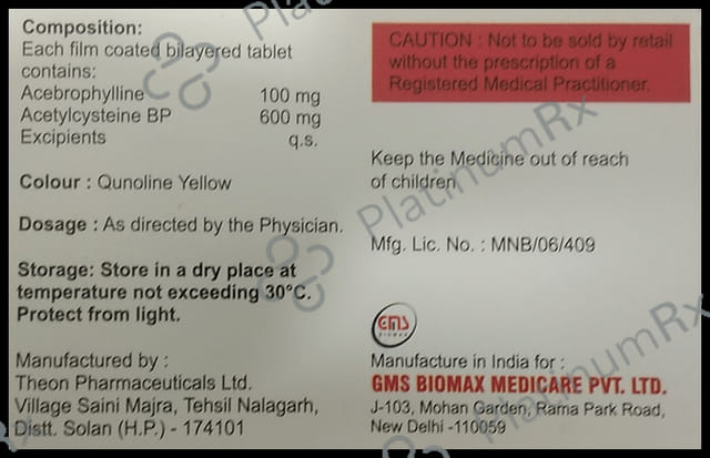 Ablin N 100/600mg Tablet 10s