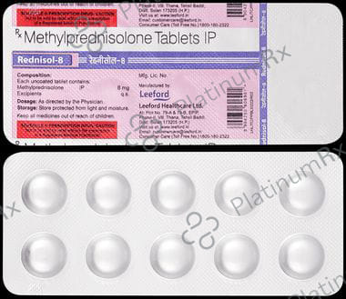 Rednisol 8mg Tablet 10s
