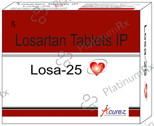 Losa 25 Tablet 10 Tablet Dr. Ethix's Product