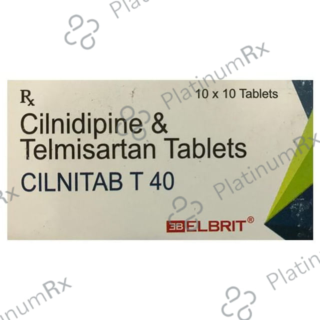 Cilnitab T 10/40mg Tablet 10s
