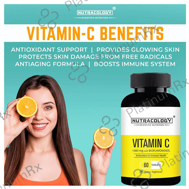 Nutracology Vitamin C 1000mg Bioflavonoids Tablet 60s