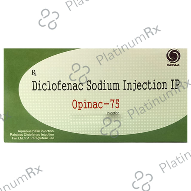 Opinac 75mg Injection 1ml
