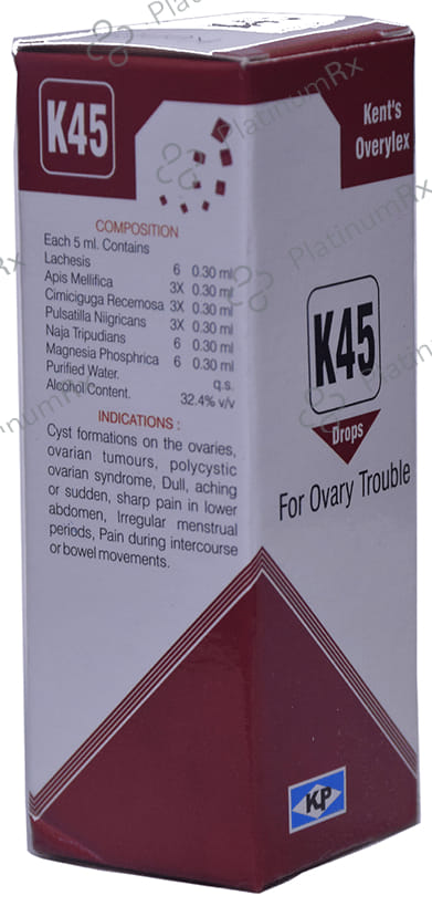 Kent's K45 Ovary Trouble Oral Drops