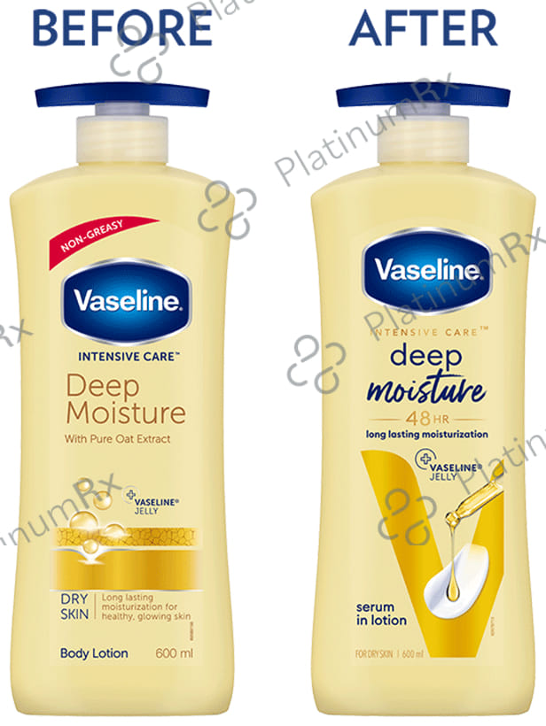 Vaseline Intensive Body Care Deep Moisture Lotion 600 ml