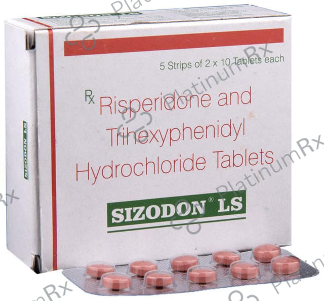 Sizodon LS 2/2mg Tablet 10s