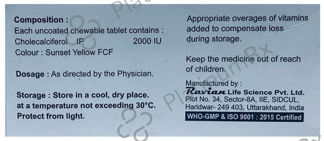 Defrol 2000IU Tablet 10s