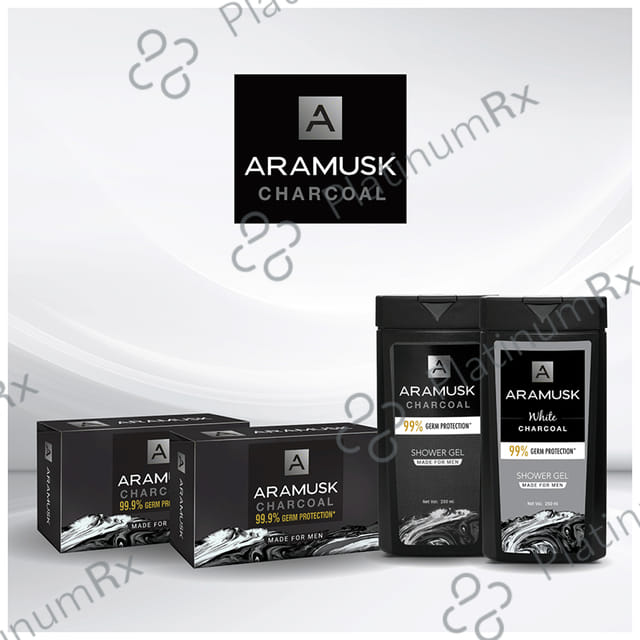 Aramusk Charcoal 99% Germ Protection Shower Gel