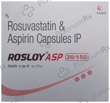Rosloy ASP 20/150mg Capsule 15s