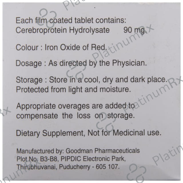 Cognifast 90mg Tablet 10s