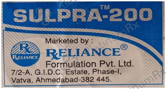 Sulpra 200mg Tablet 10s