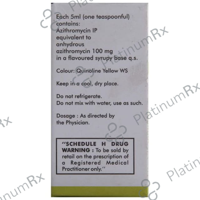 Azilide 100mg Suspension 15ml