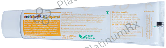 Pediflor Kidz Melon Flavour Toothpaste 70gm
