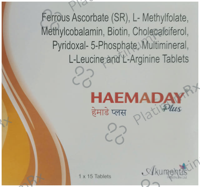 Haemaday Plus Tablet 15s
