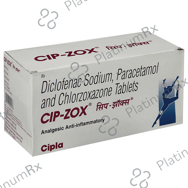 Cip Zox 500/50/325mg Tablet 10s