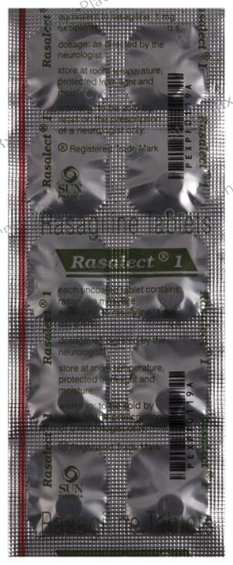 Rasalect 1mg Tablet 10s