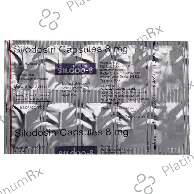 Sildoo 8mg Capsule 10s