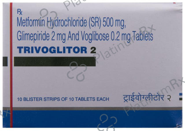 Trivoglitor Tablet SR 10s