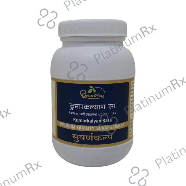 Dhootapapeshwar Kumarkalyan Rasa Premium Quality Suvarnakalpa Tablet