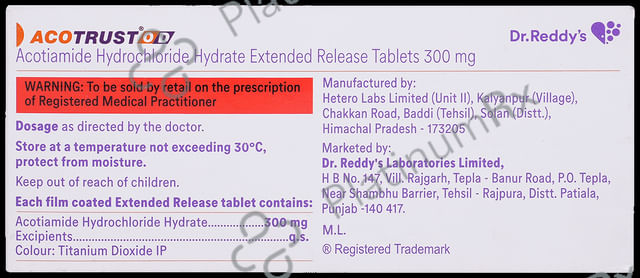 Acotrust OD ER 300mg Tablet 10s