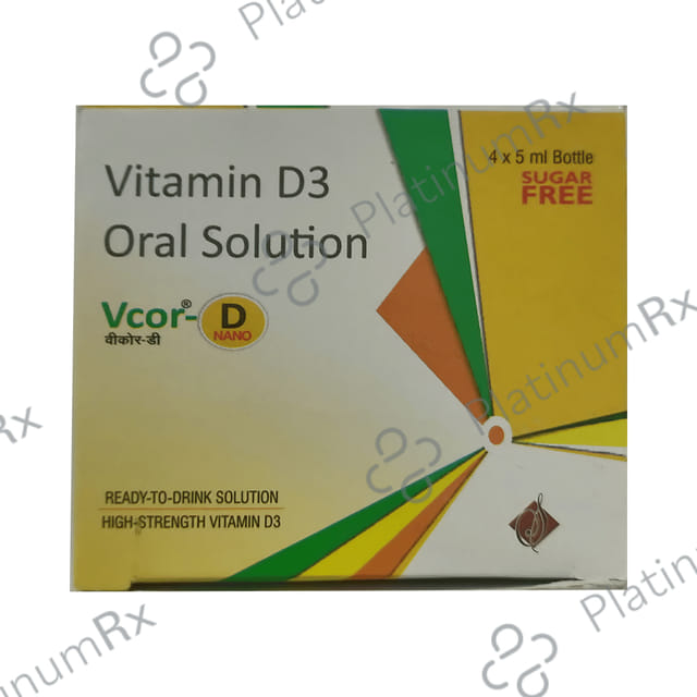 Vcor-D Nano Oral Solution Sugar Free